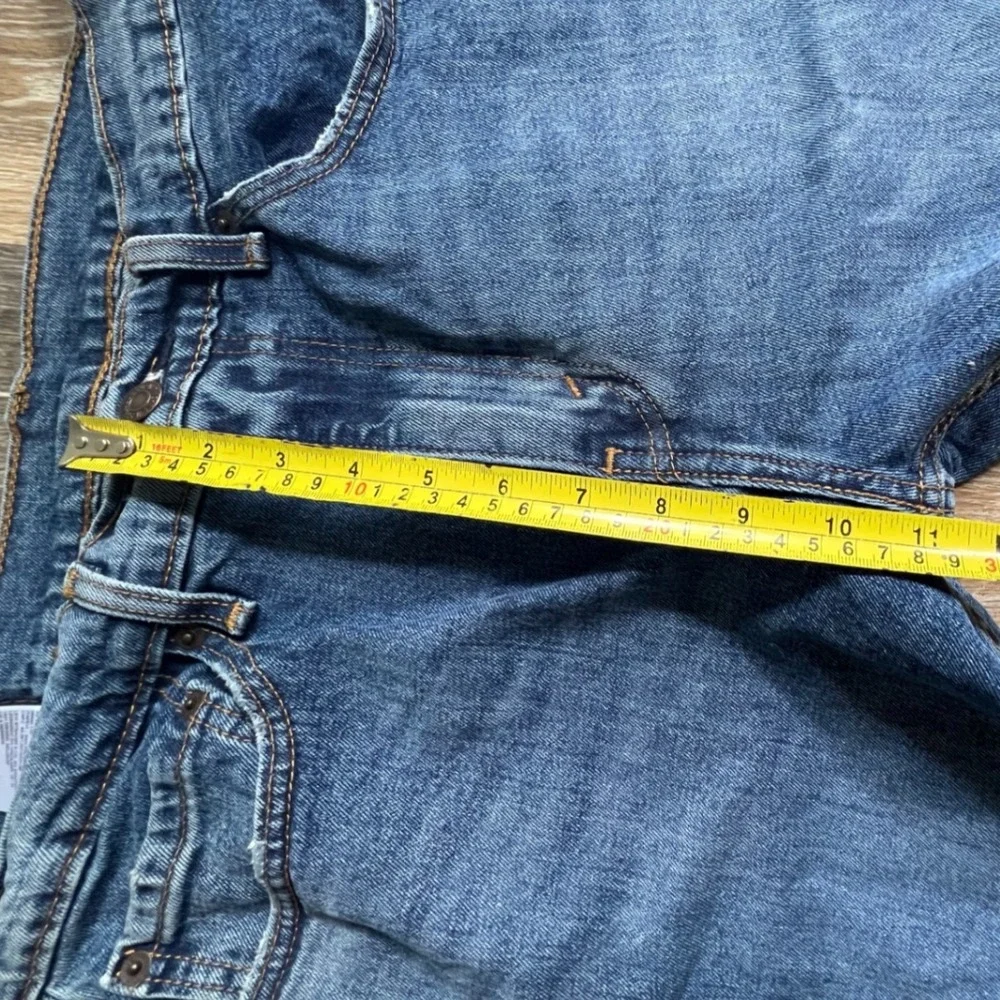 Levi's 505 Regular Fit Jeans Mens 34x32 Blue Denim Straight Leg Pants